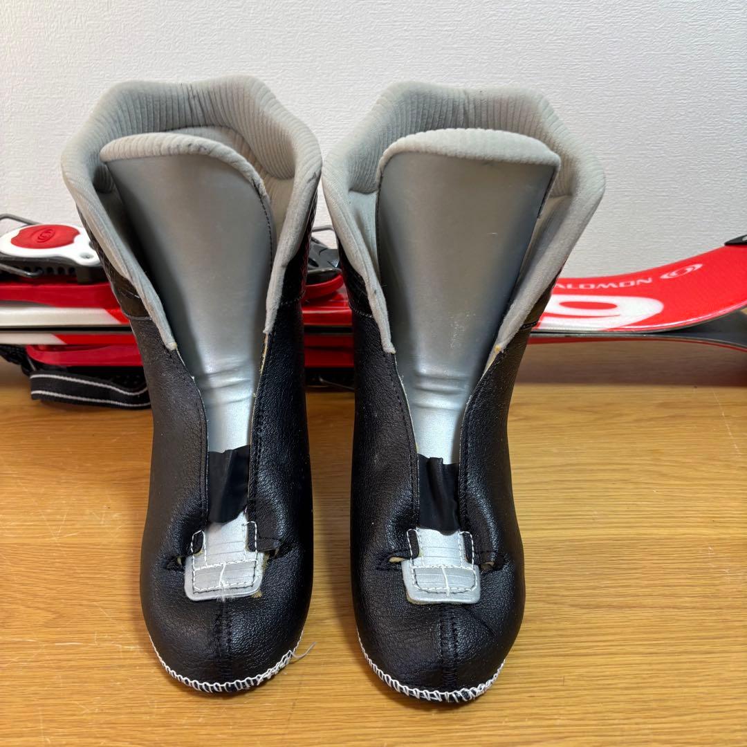 レディースショートスキーセット　ファンスキー　Salomon 24-24.5cm