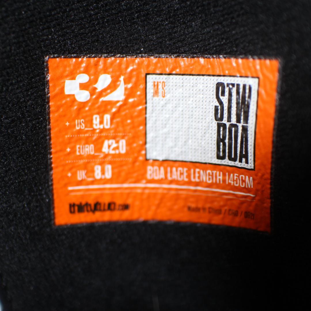 【極美品 超軽量】22-23 THIRTYTWO STW BOA スノーブーツ