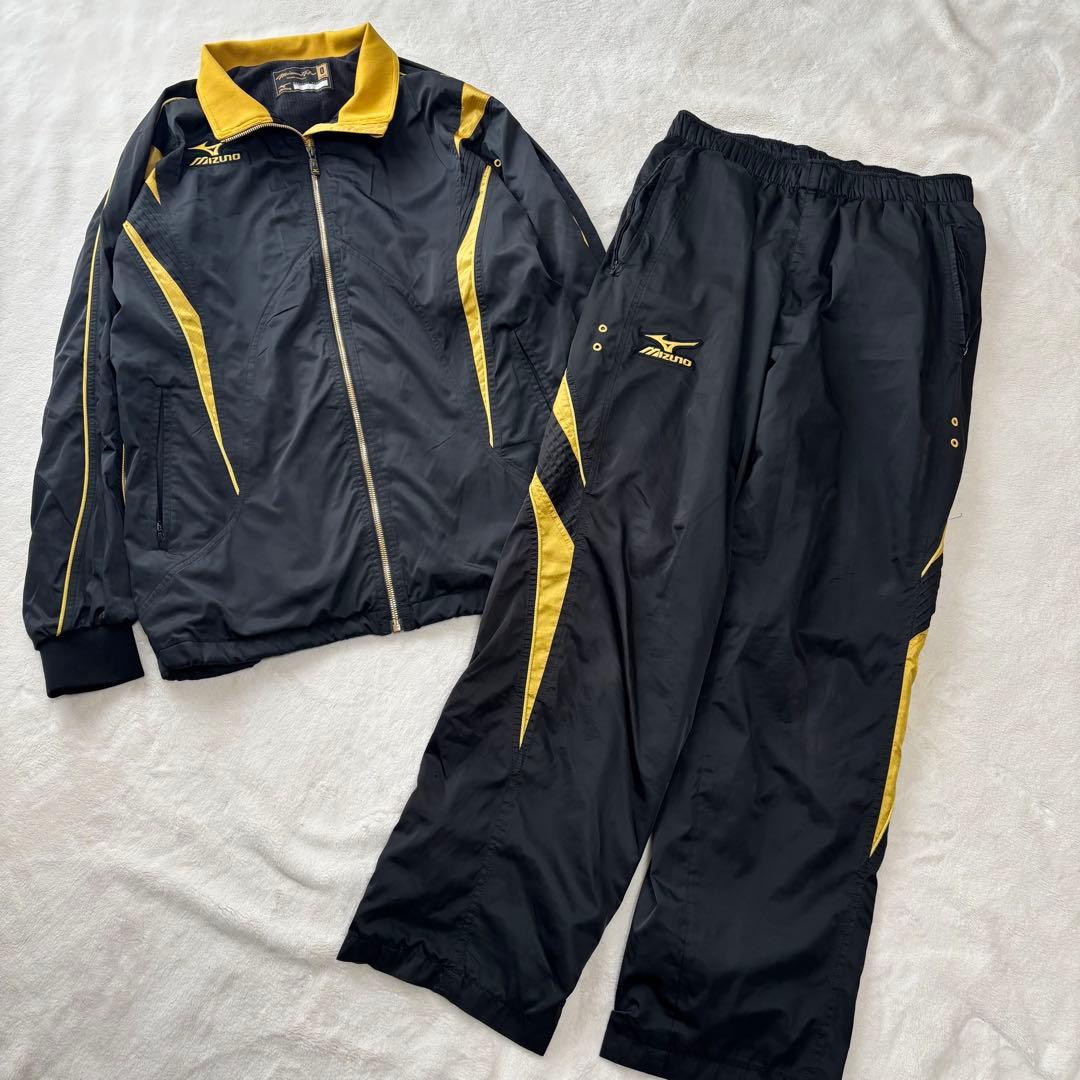 Mizuno Pro ミズノプロ ジャージ 上下セット 0 XLブラック