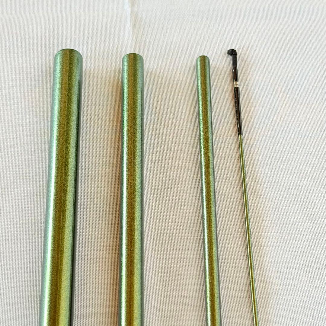 未使用級　がまかつ　がまへら　凛刀　迅　11尺　へら竿