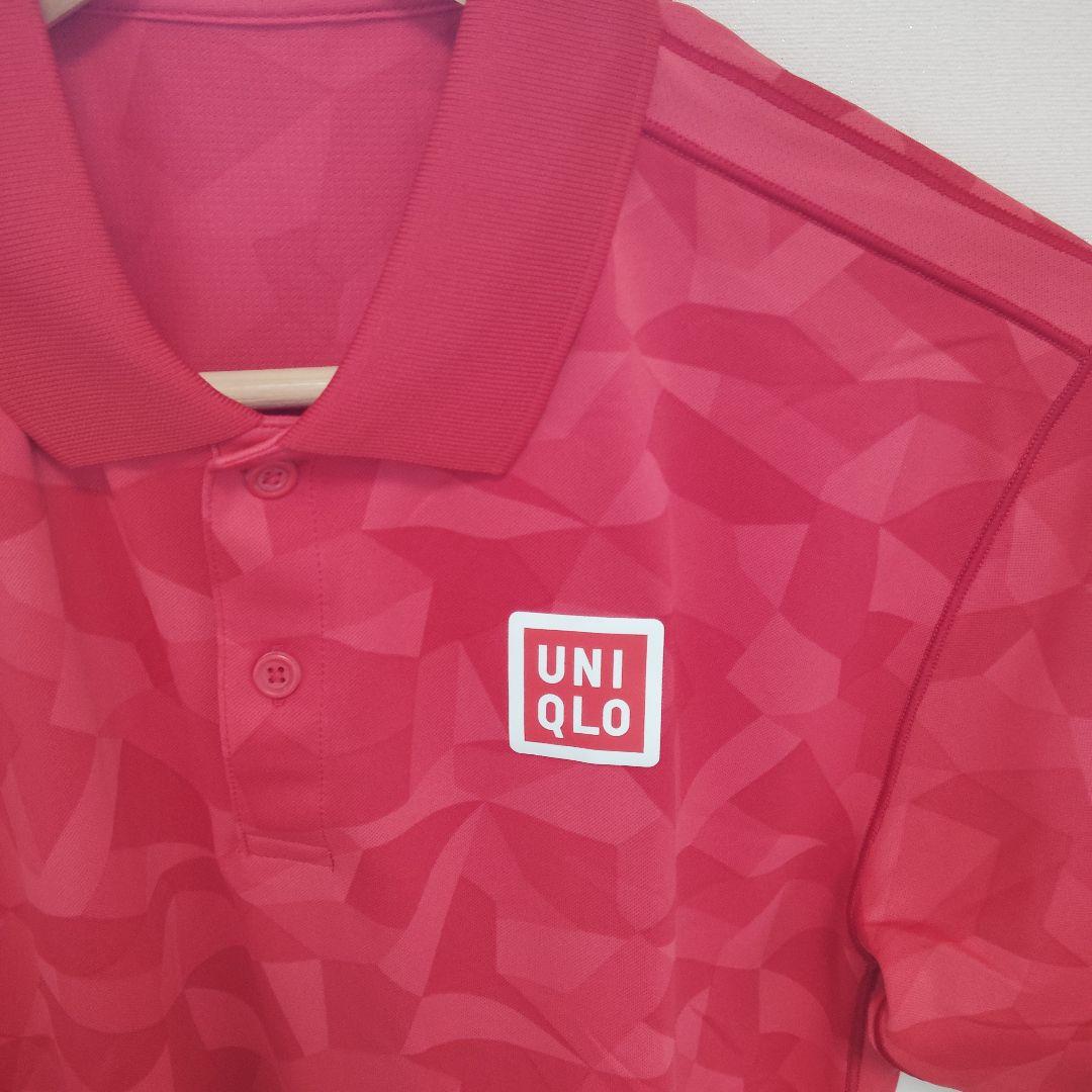 Mサイズ UNIQLO ユニクロ 錦織圭モデル ポロシャツ