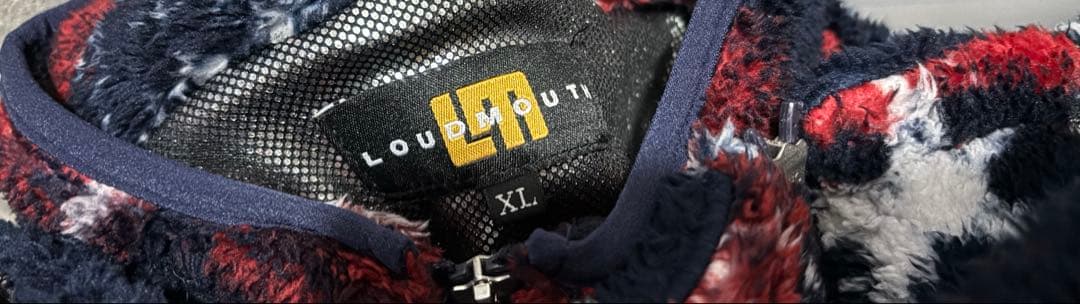 Loudmouth ラウドマウスメンズ　ボアフリース ジャケット　裏蓄熱　ゴルフ