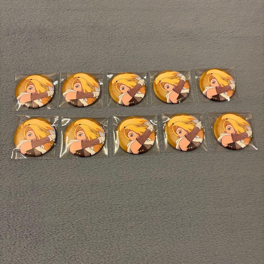 NARUTO 缶バッジ　忍伝冒険譚　デイダラ　10点セット