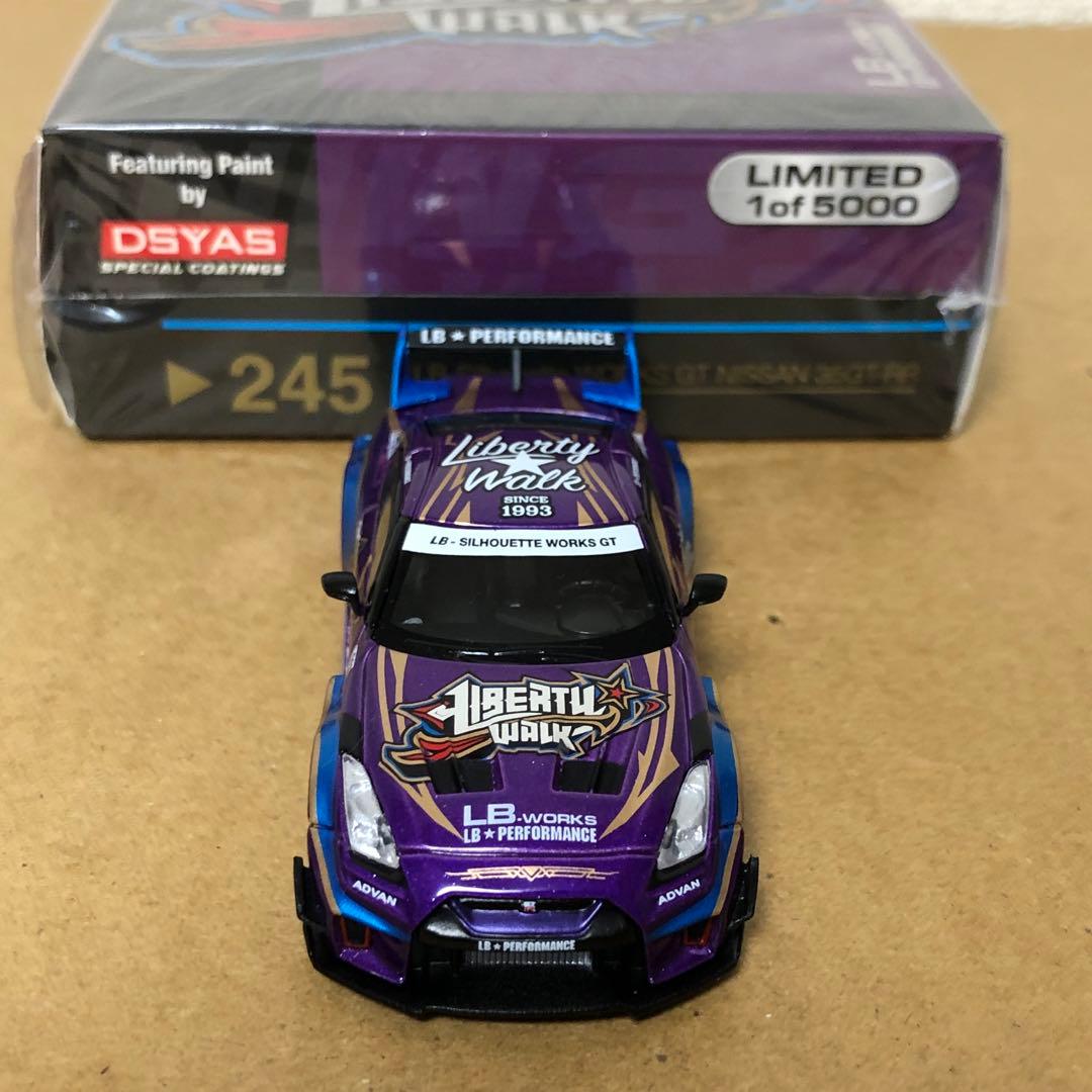 MINI GT　リバティウォーク　日産 35GT-RR　パープルメタリック