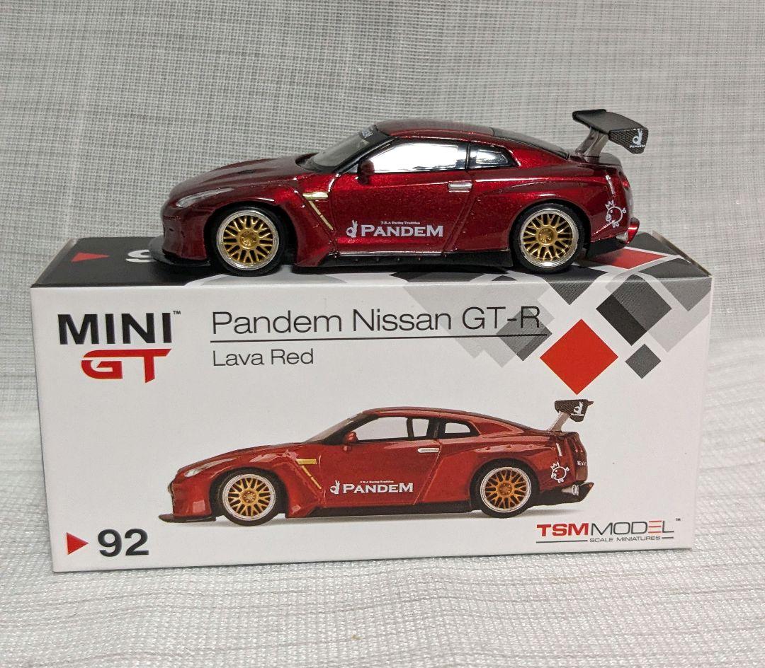 miniGT 日産　GT-R PANDEM Lava Red