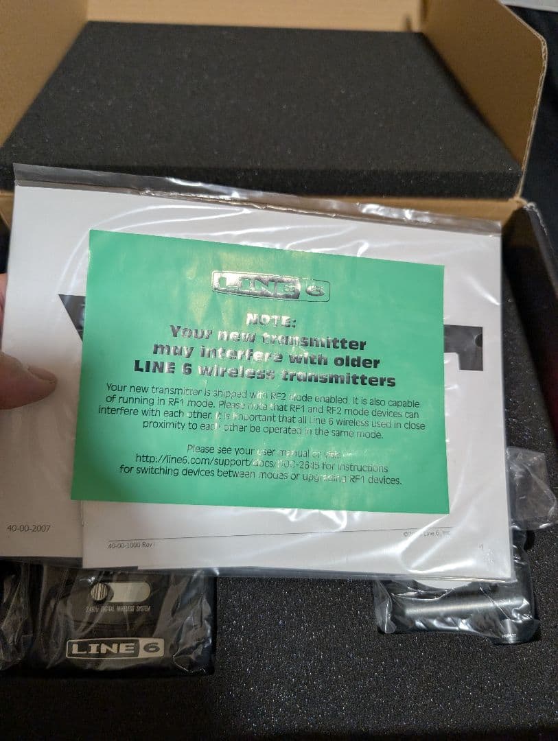 美品 Line6 G30 トランスミッター レシーバー ワイヤレス セット