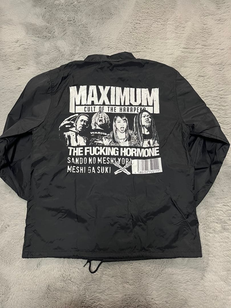 マキシマムザホルモン　コーチジャケット　Mサイズ