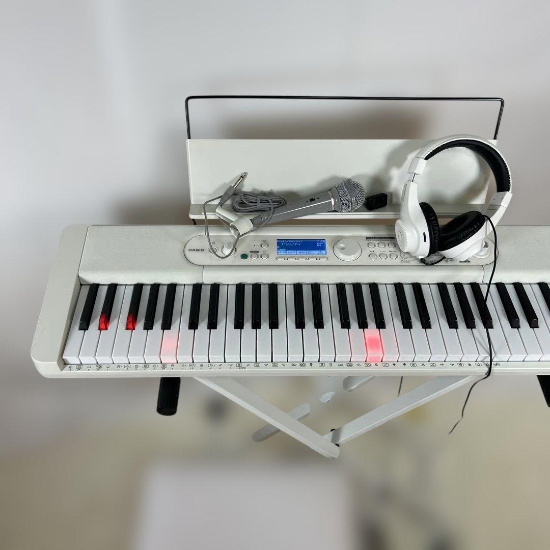 カシオ　電子キーボード　LK-530 Casiotone スタンド　イス付き