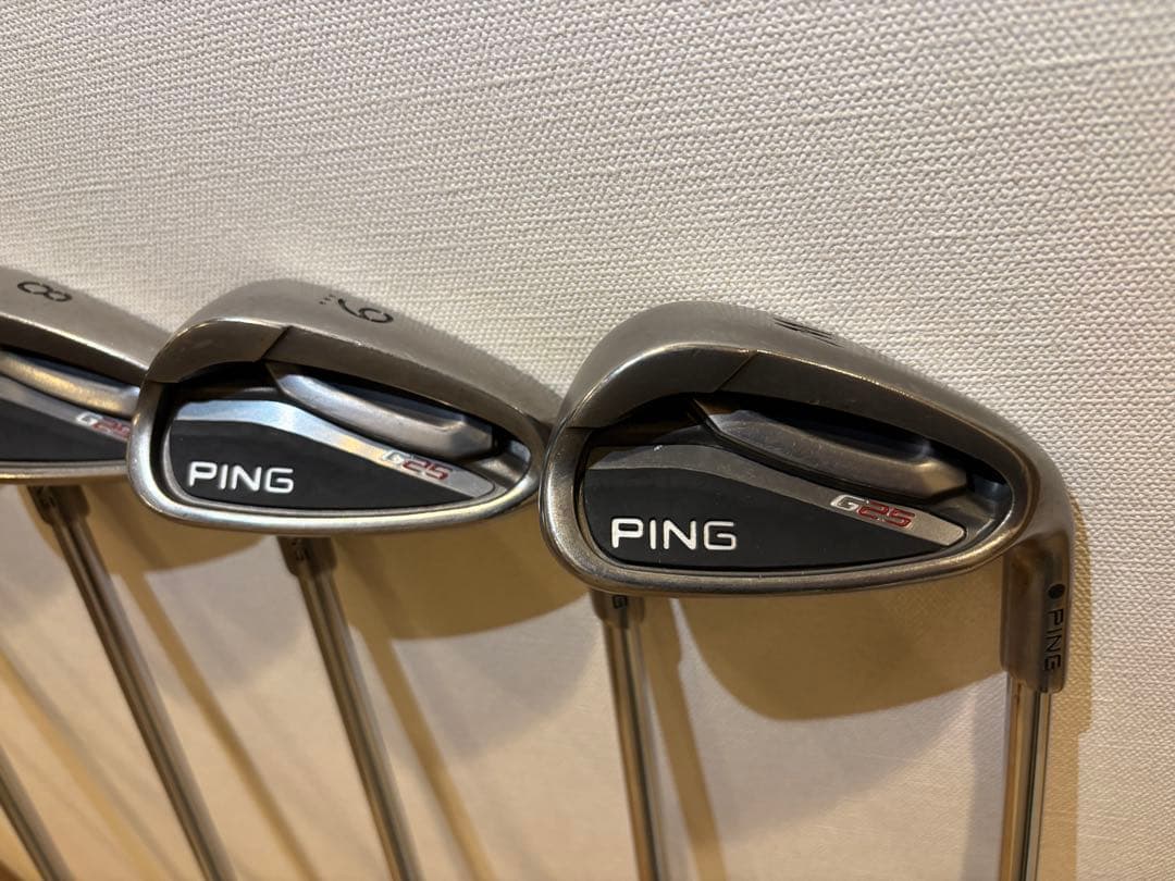 名器！PING G25アイアンセット, NS950 フレックスS