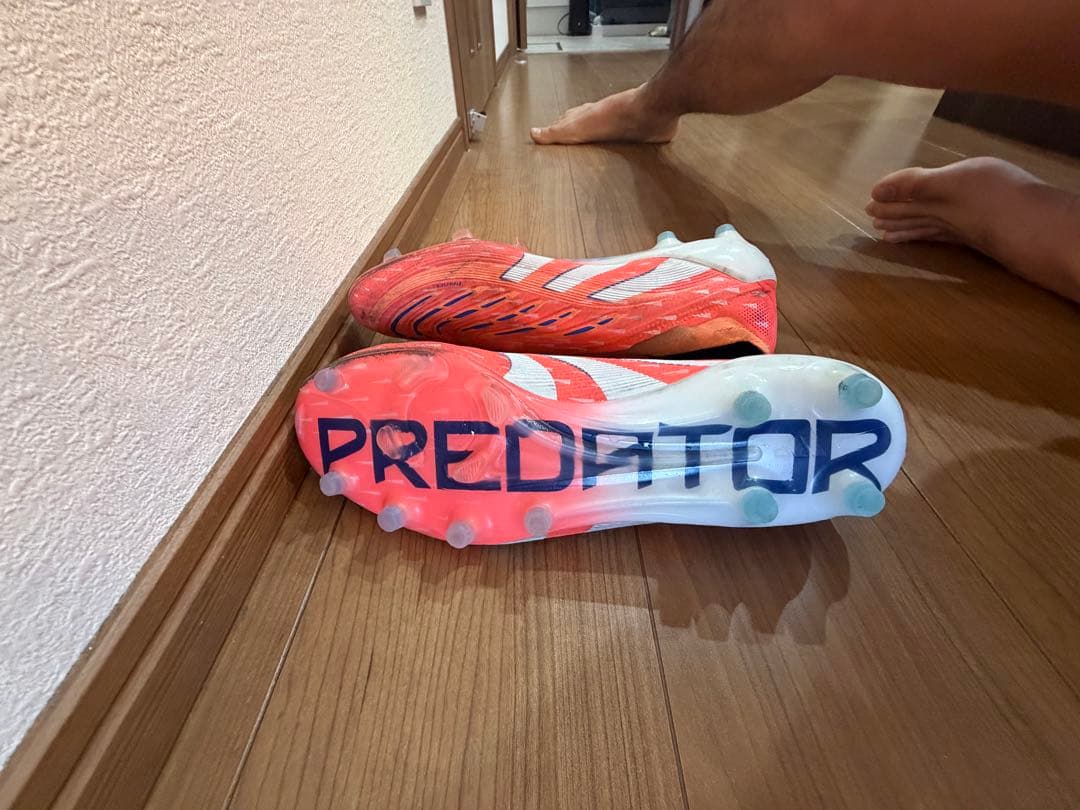 adidas Predator ag エリート28cm レースレス