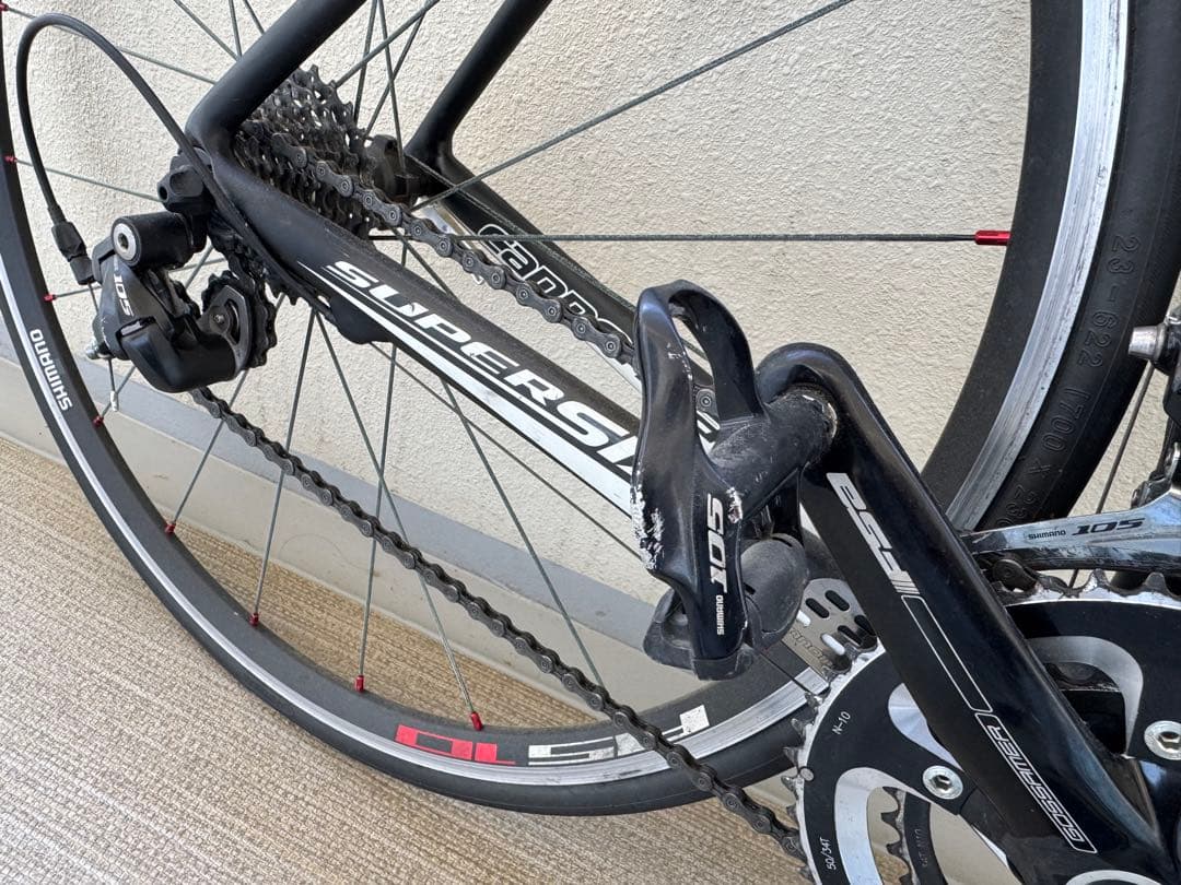 キャノンデール スーパーシックス　フルカーボン　完成車