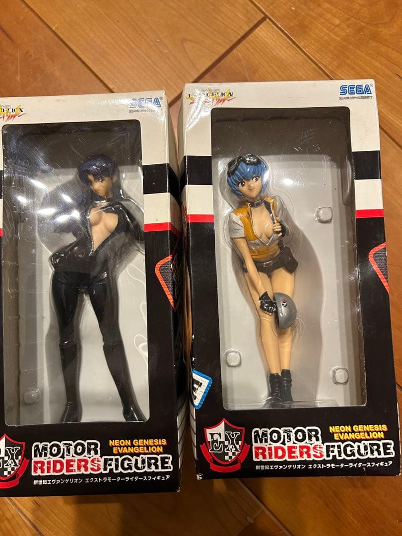 【希少/未使用】エヴァンゲリオン エクストラモーターライダースフィギュア 全2種