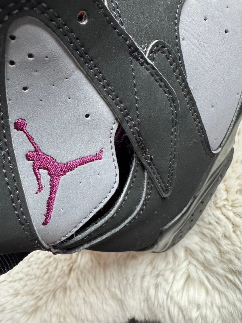 Air Jordan 7 グレー/ブラック/パープル　nike ジョーダン