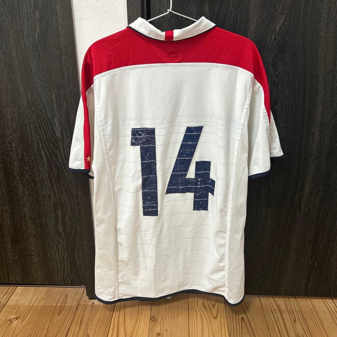 【美品】umbro イングランド代表ユニフォーム 03-05 リバーシブル
