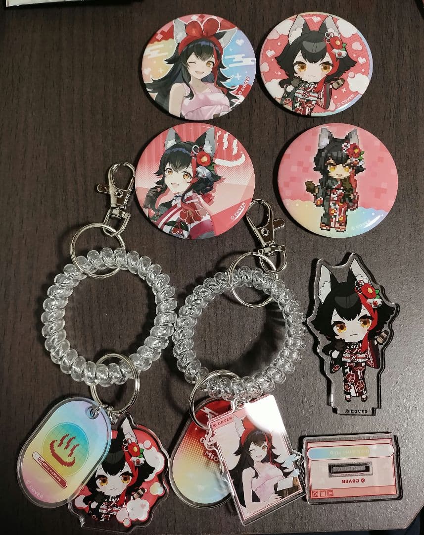 【大神ミオ】7点セット ホロライブx極楽湯 フロライフ
