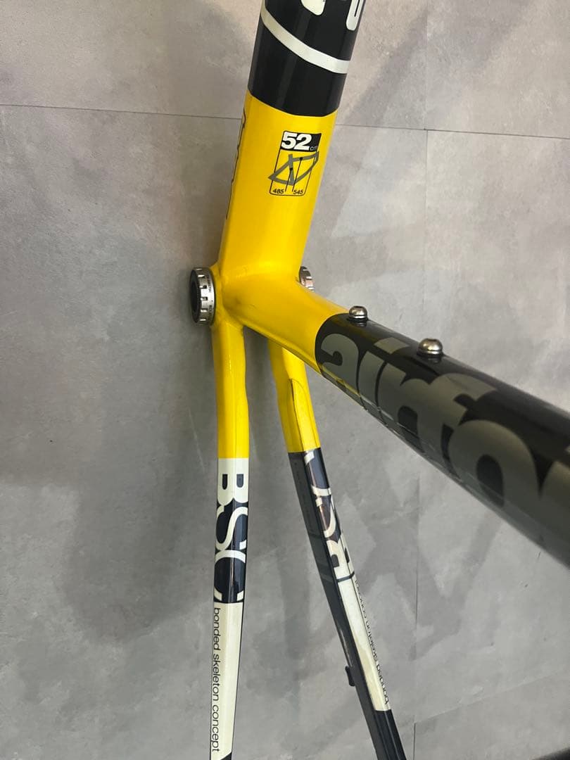 BMC SLX01 イエロー　52 ロードバイク　フレーム