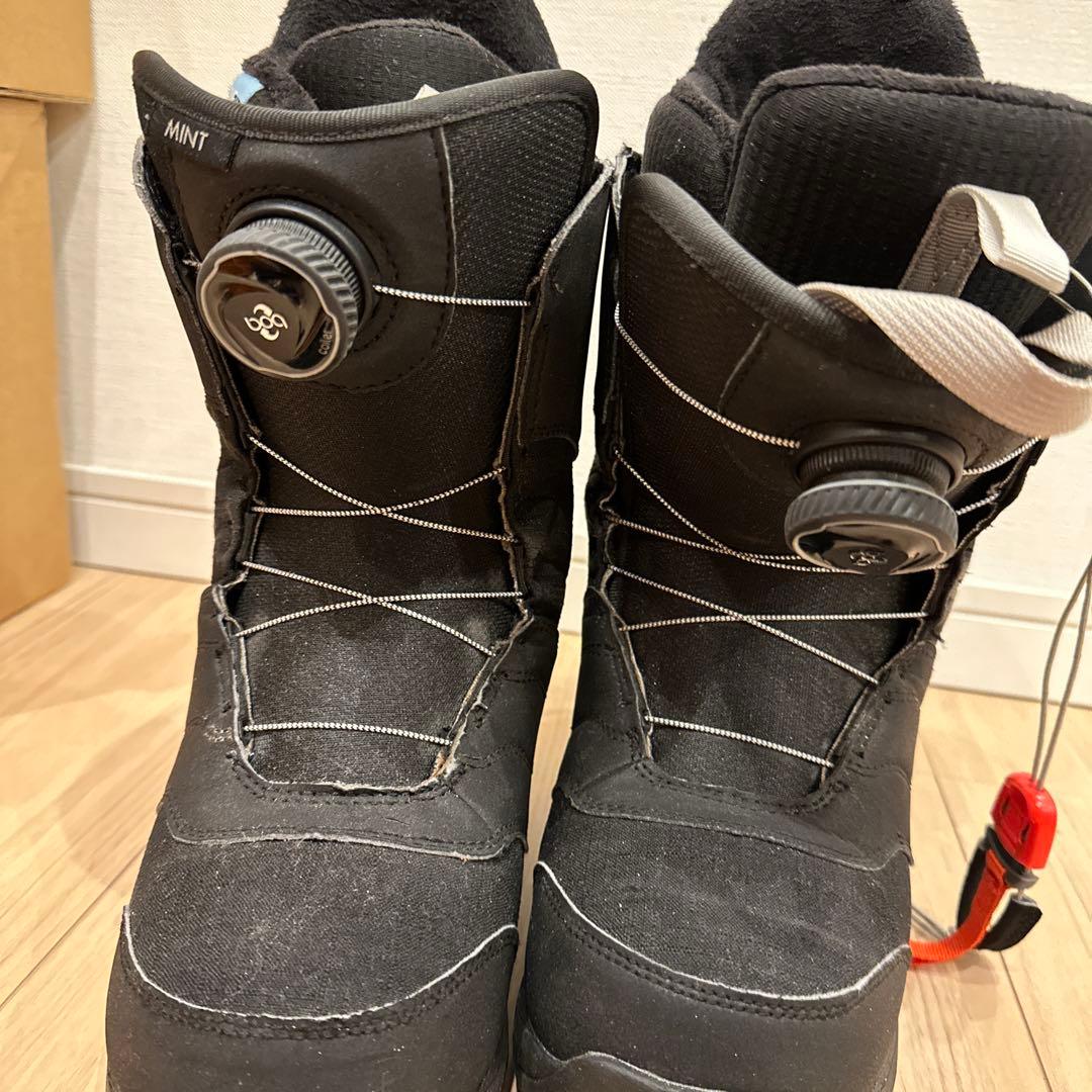 BURTON スノーボードブーツ MINT BOAシステム ブラック 23.5㎝