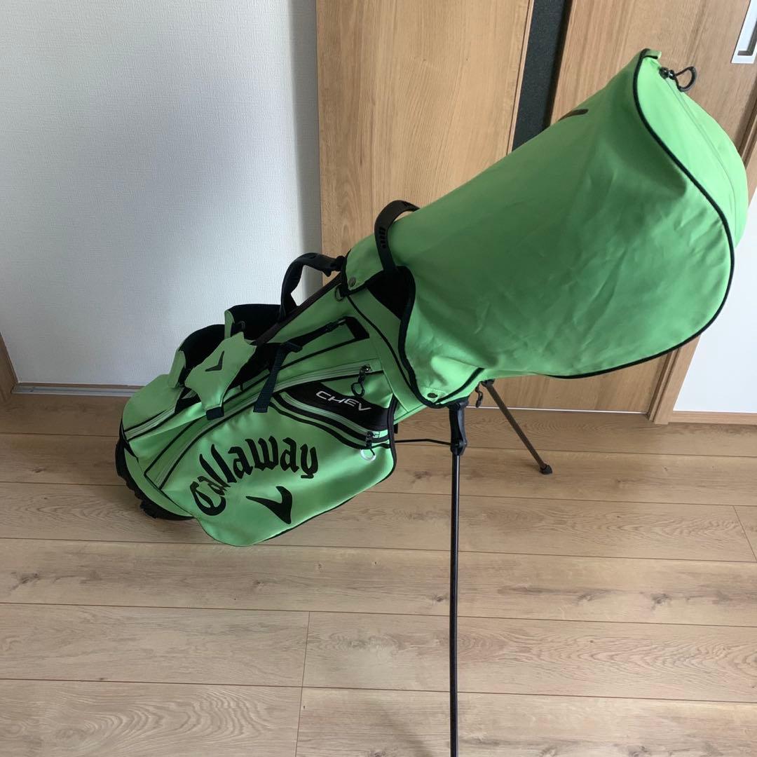 Callaway CHEV 22 JM 9.0型 グリーン キャディバッグ