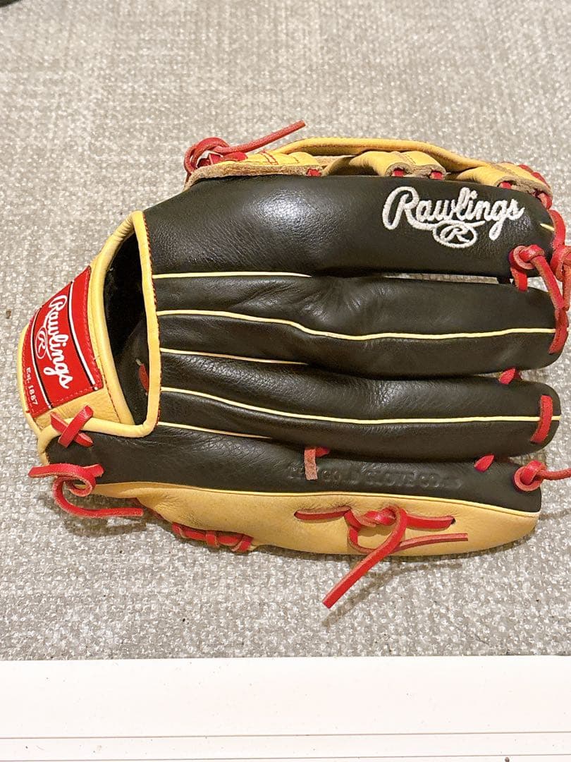 美品 ローリングス ブライス・ハーパーモ デル軟式グラブSPL120BH 左投げ