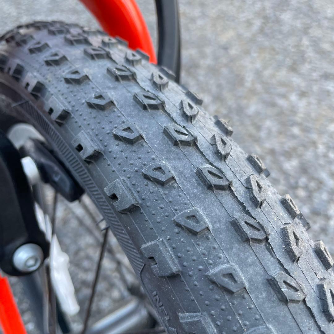 子供用自転車 16インチ 身長99-117cm Precaliber オレンジ