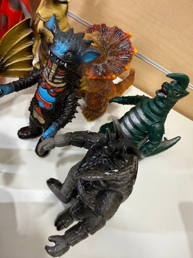 【激レア、当時物】ウルトラマンフィギュアと怪獣、ゴジラフィギュアセット31点