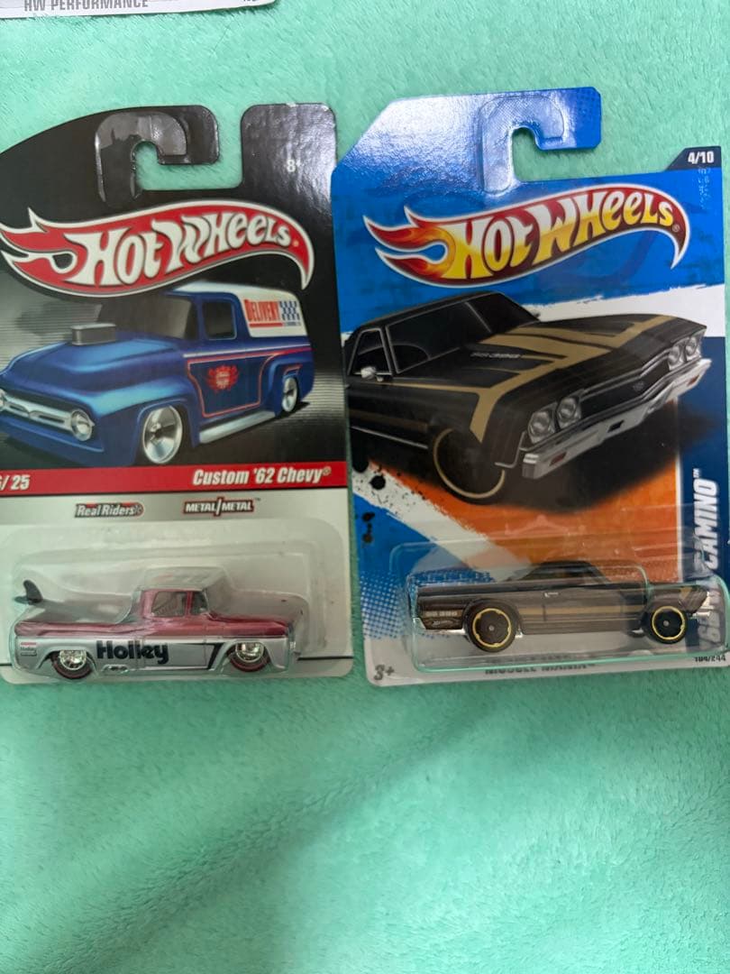 山*一様 Hot Wheels 2台セット Custom '62 Chevy &