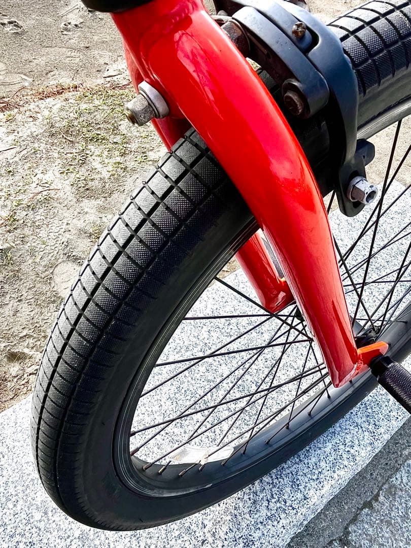 24インチBMX新品ペグ、不具合無し。