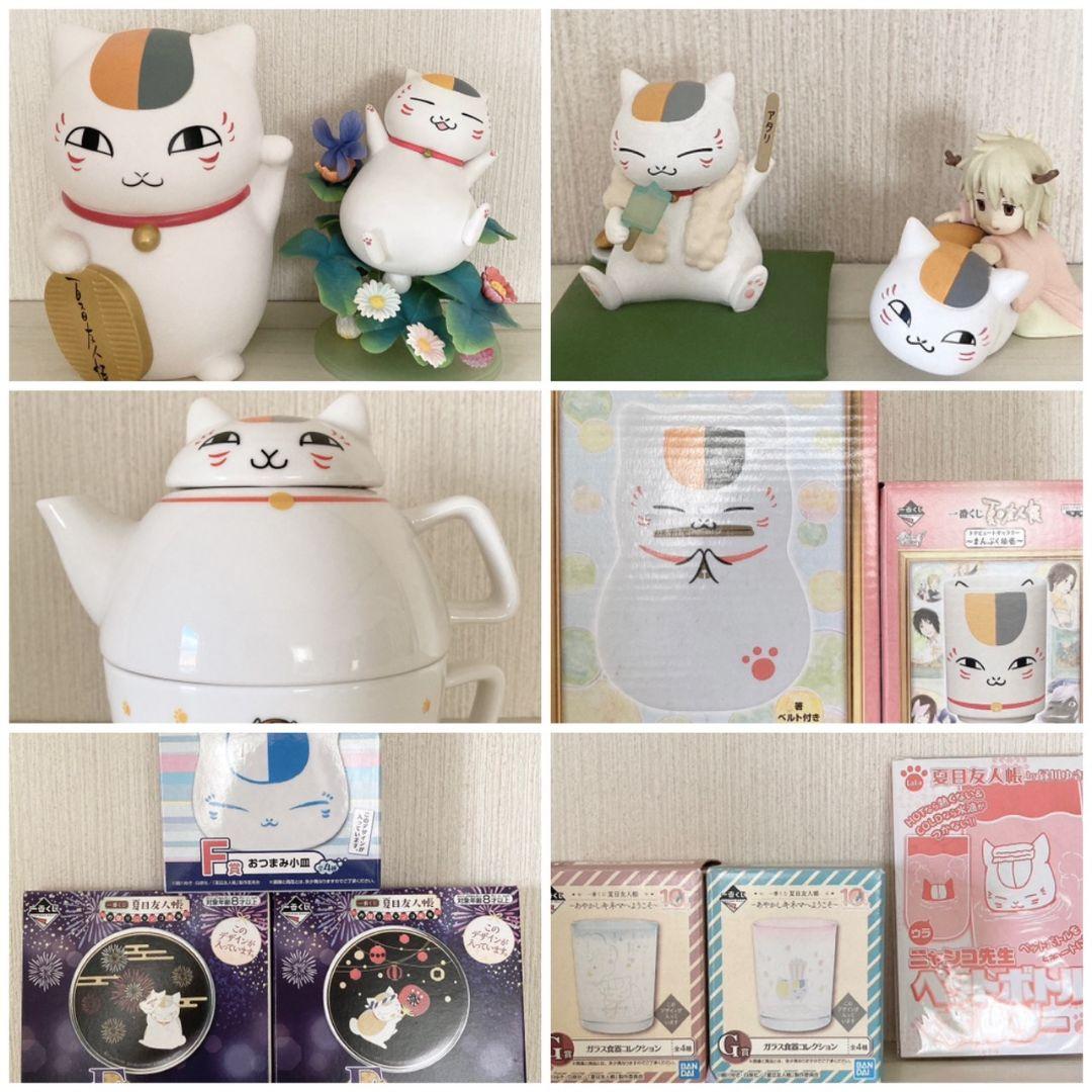 夏目友人帳 ランチBOX、ソフビ貯金箱、ティーポット、フィギュアなど☆まとめ売り