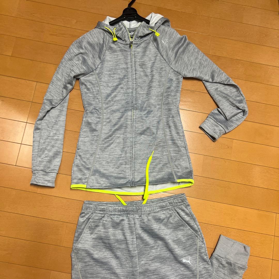 PUMA ジャージ 薄手 冷感素材 レディースサイズ 上着S パンツM