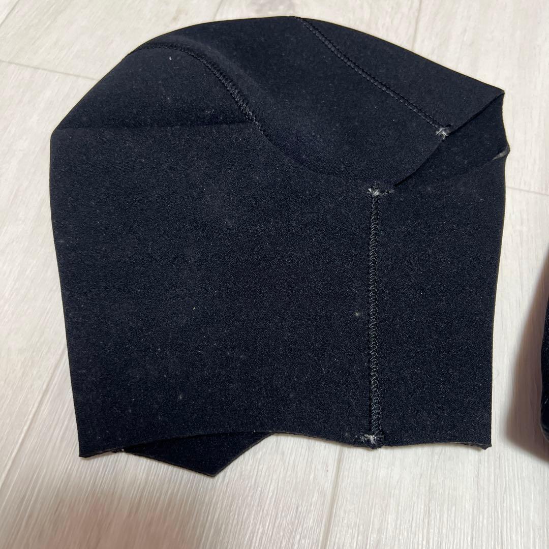 【極美品】ウェットスーツ フルスーツ ブラック 冬3mm 3XL 大きめ マリン