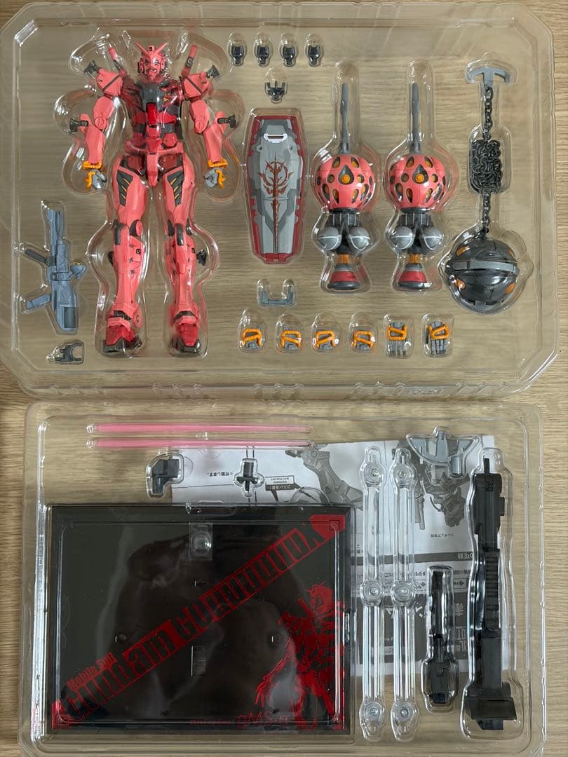L ROBOT魂 メタルロボット魂 赤いガンダム/白いガンダム　開封済