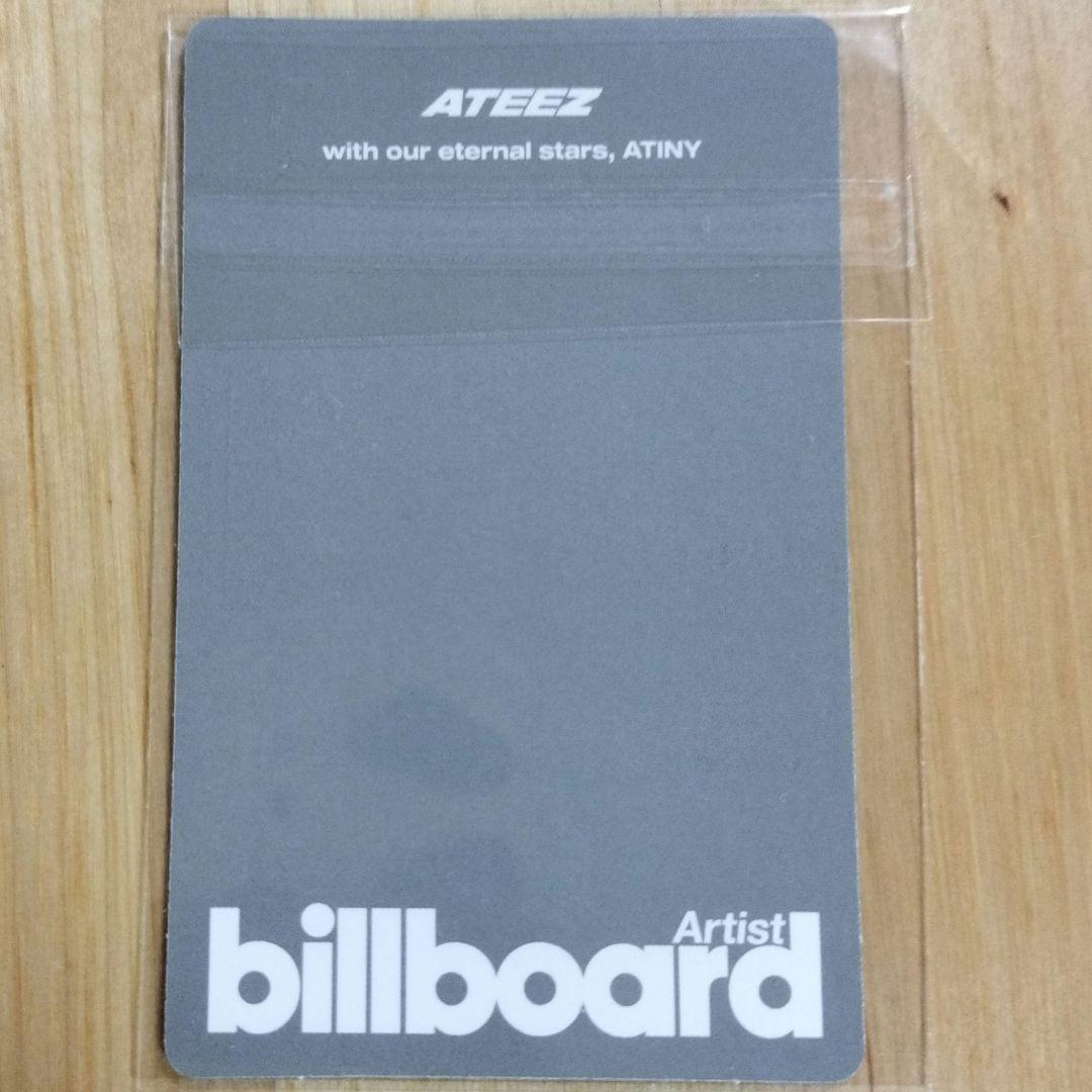 ATEEZ　ソンファ　トレカ1枚　 Billboard 購入特典 【新品】