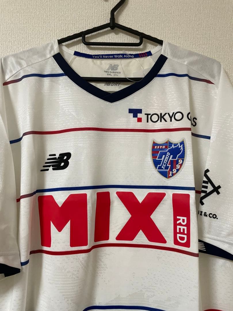 【選手支給品】2022 FC東京 アウェイ ユニフォーム　オーセンティック