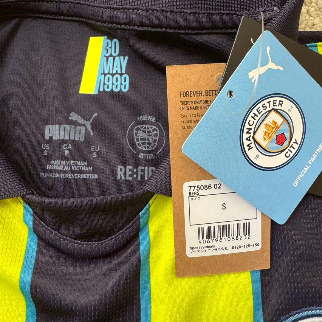 新品未使用 マンチェスターシティ MCFC 24 アウェイ PUMA Mサイズ