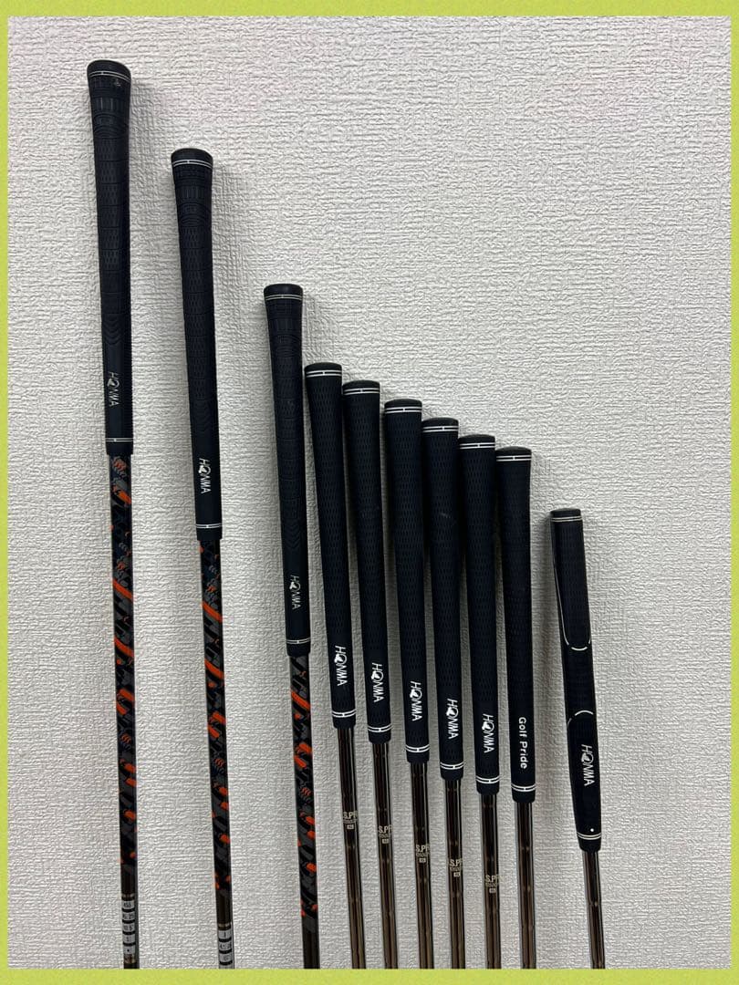 メンズ用！本格派にオススメ！HONMA TW747 ゴルフクラブセット
