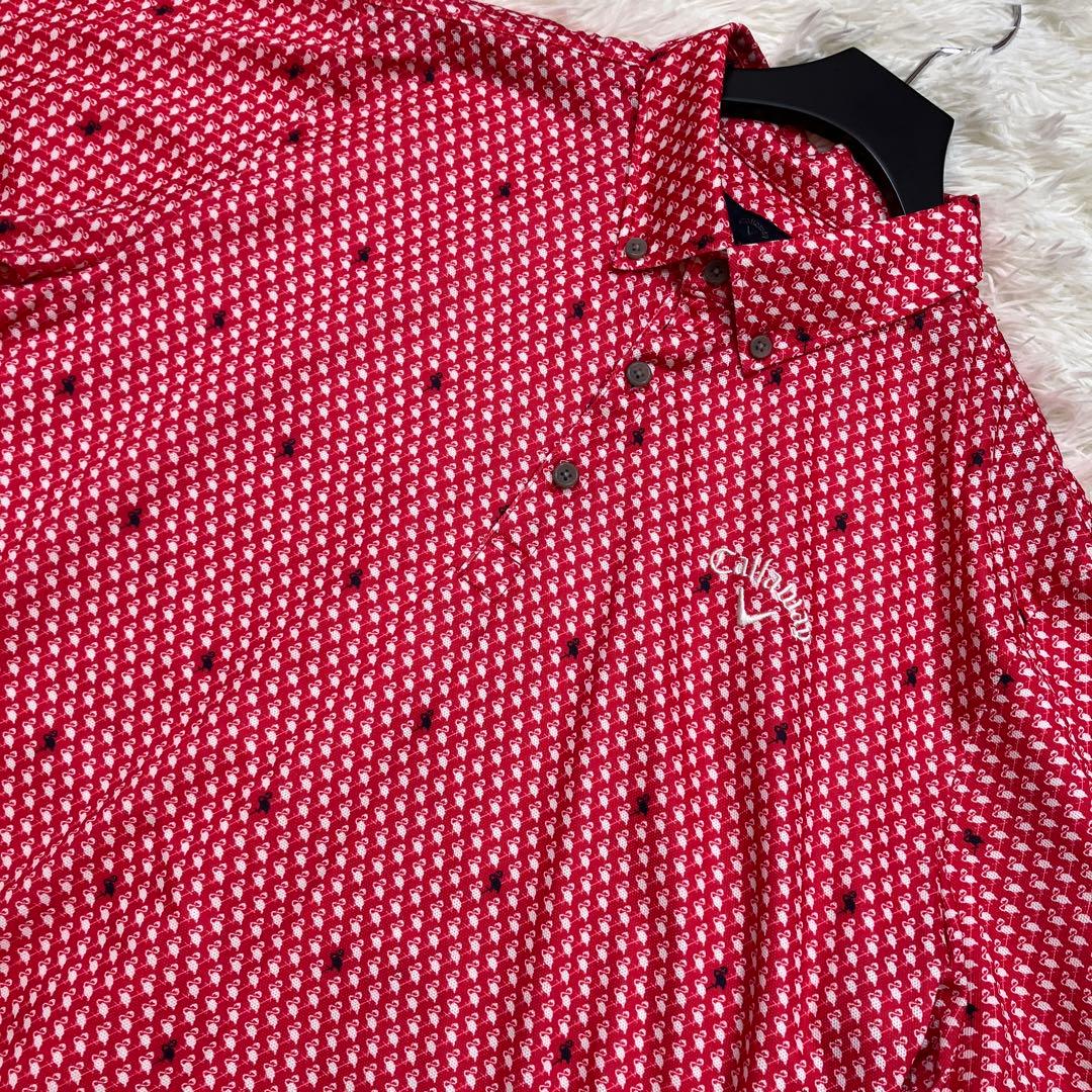 未使用級 希少サイズ キャロウェイ ゴルフ ポロシャツ 半袖 3点セット 2XL
