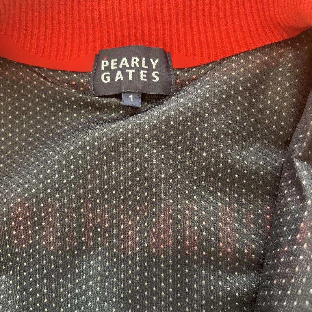 PEARLY GATES ニットジャケット サイズ1 ネイビー