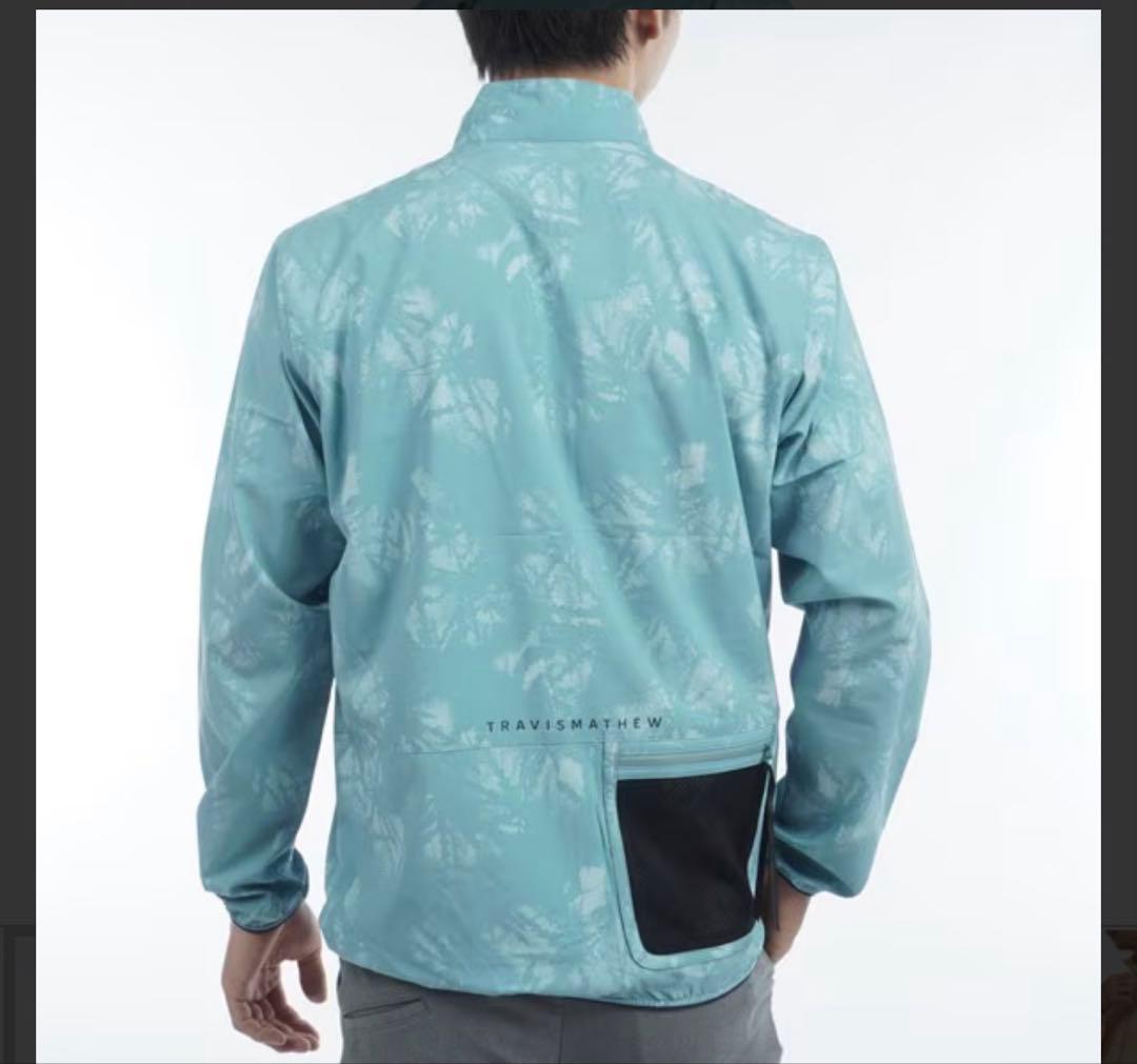最終価格＊新品【トラヴィスマシュー】ライトジャケット Ｌサイズ ブルー