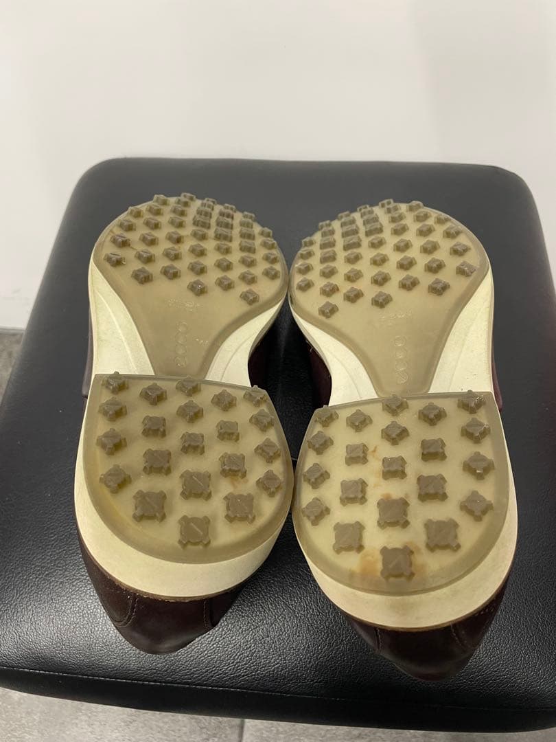 ⭐︎【美品】ECCO ゴルフシューズ ダークブラウン 41 26cm⭐︎
