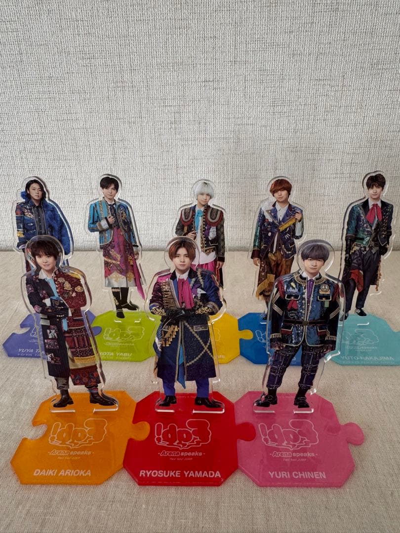 Hey! Say! JUMP アクリルスタンド 8体セットおまけ付き