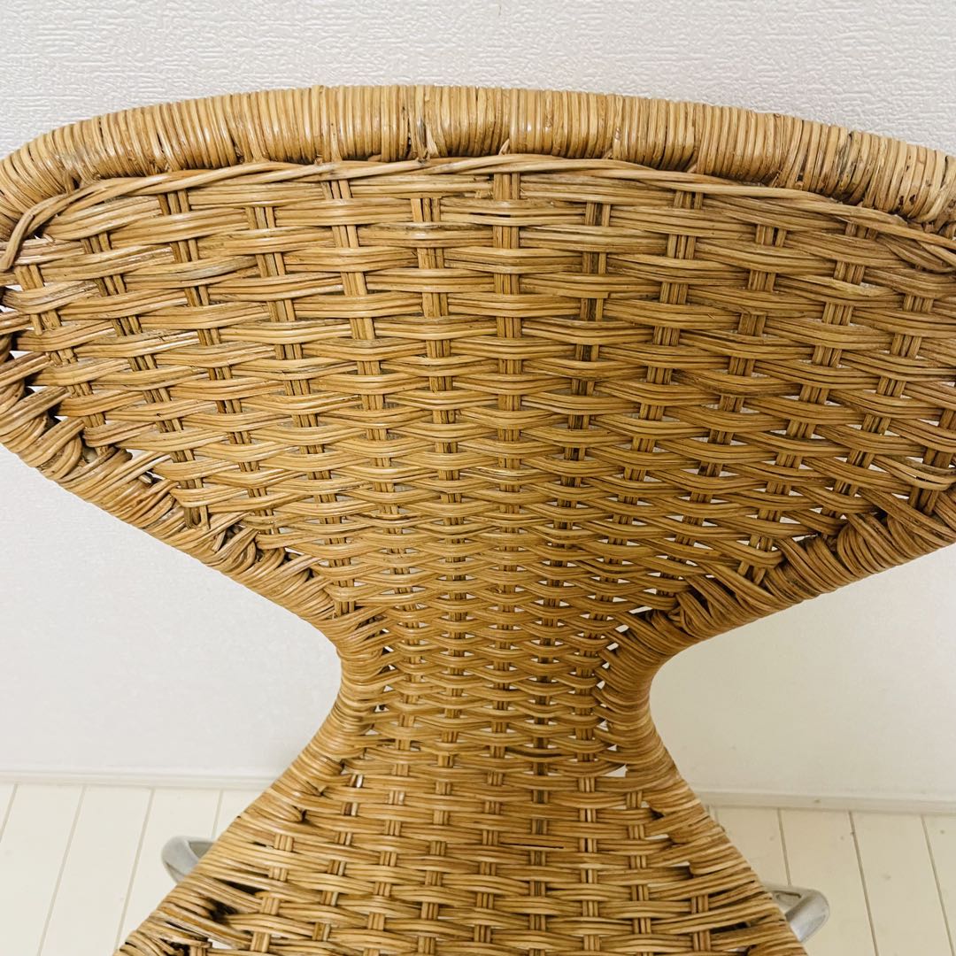 【美品】 ÄLVSTA エルヴスタ 籐 ラタンIKEA ダイニング チェア