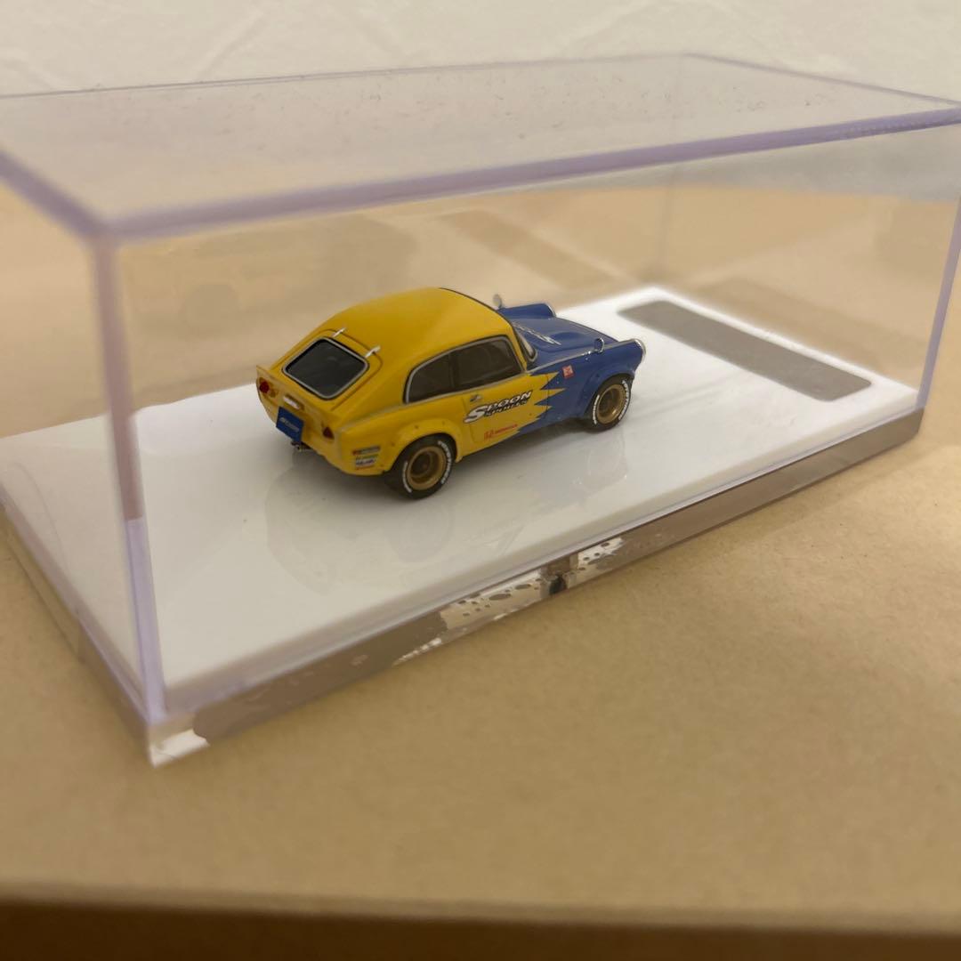 YTM 1/64 ホンダS800 イエロー/ブルー　spoonカラー
