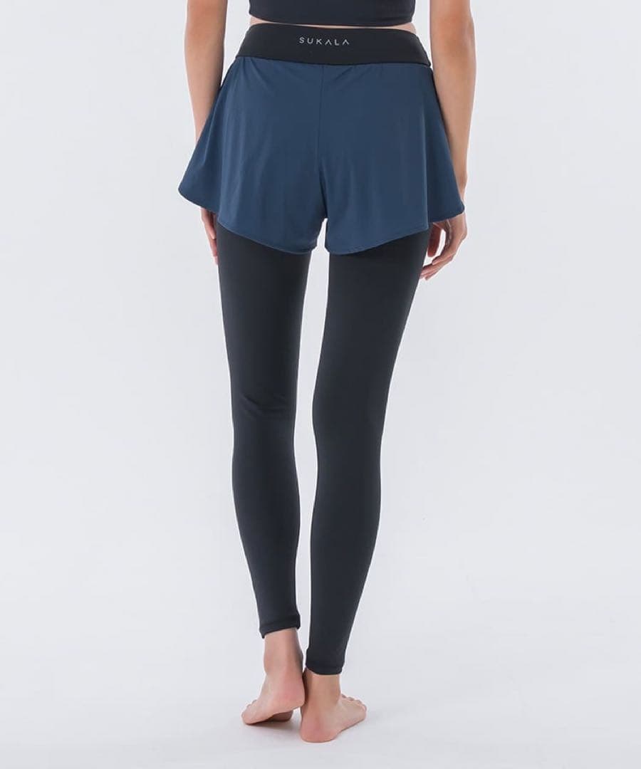 SUKALA ショートパンツ付きレギンス S