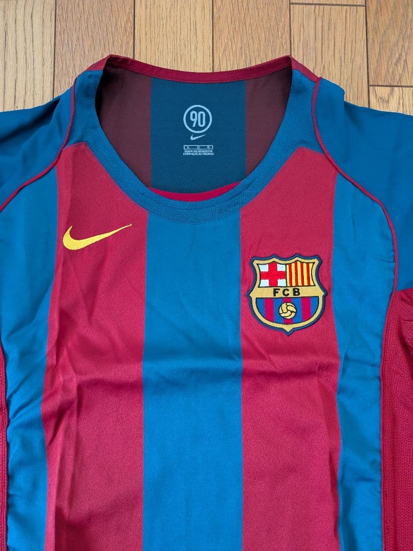 2004-05 NIKE FCバルセロナ ゲームシャツ