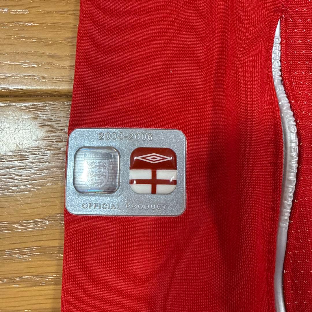 イングランド代表 Umbro 2004-2006年モデル シャツ 8番
