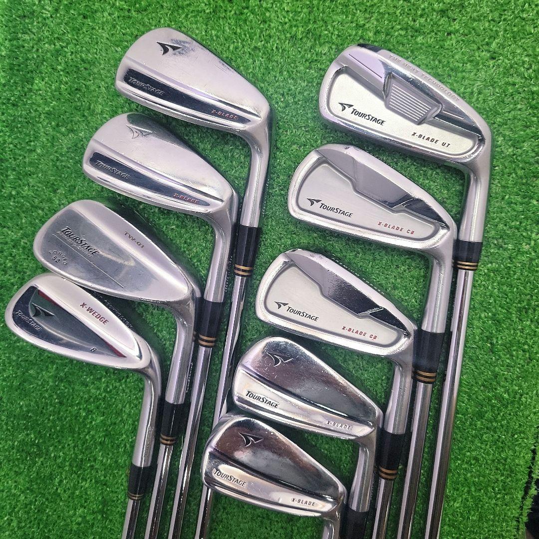 (1101)⛳ブリヂストンゴルフクラブセット　ピン　ロイコレ