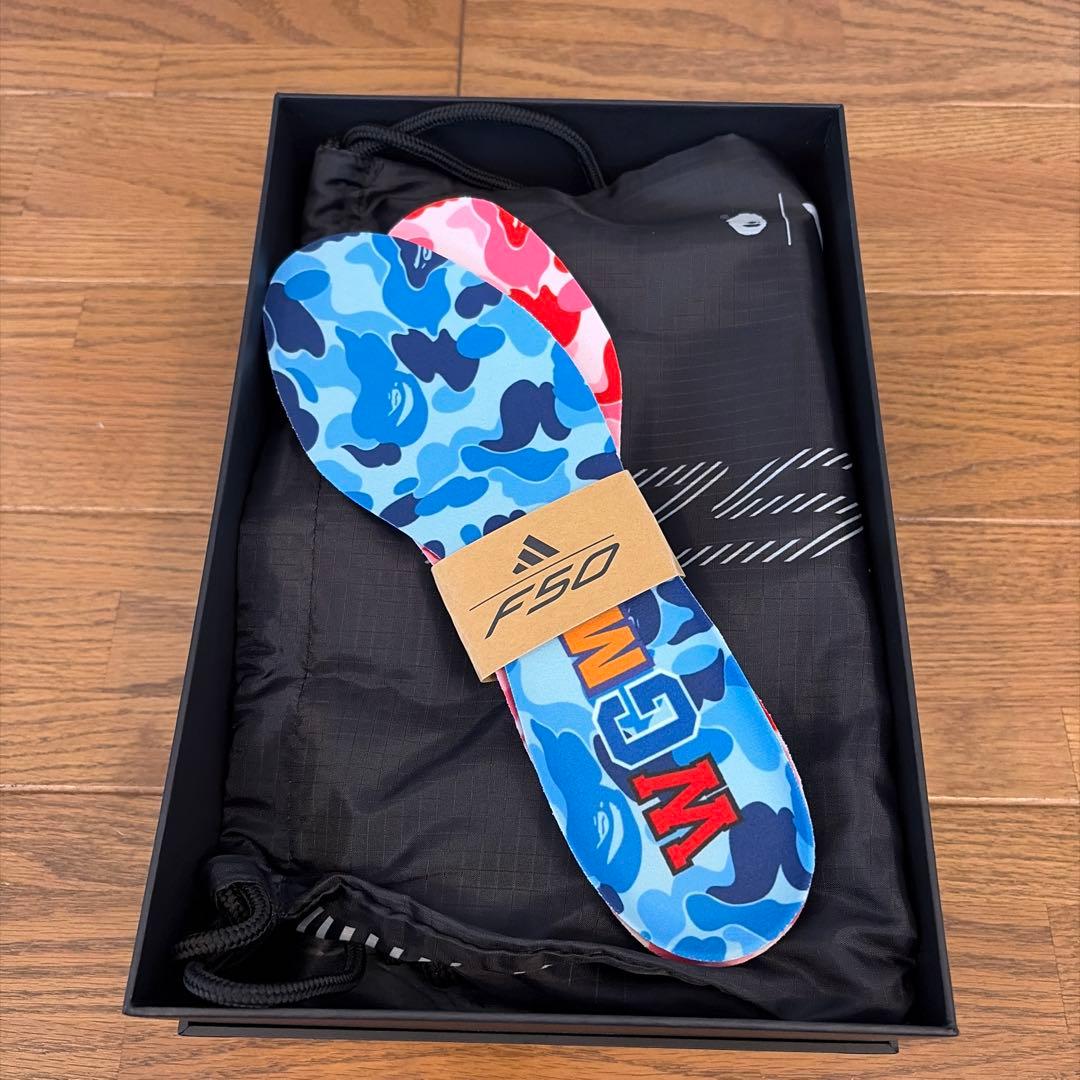 A BATHING APE BAPE × adidas F50 27.0㎝