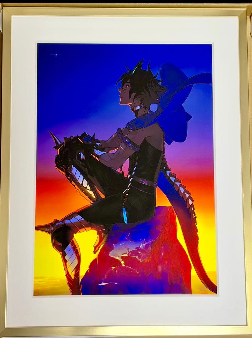 【新品未使用品】FGO アルジュナオルタ A4サイズ高精彩複製画