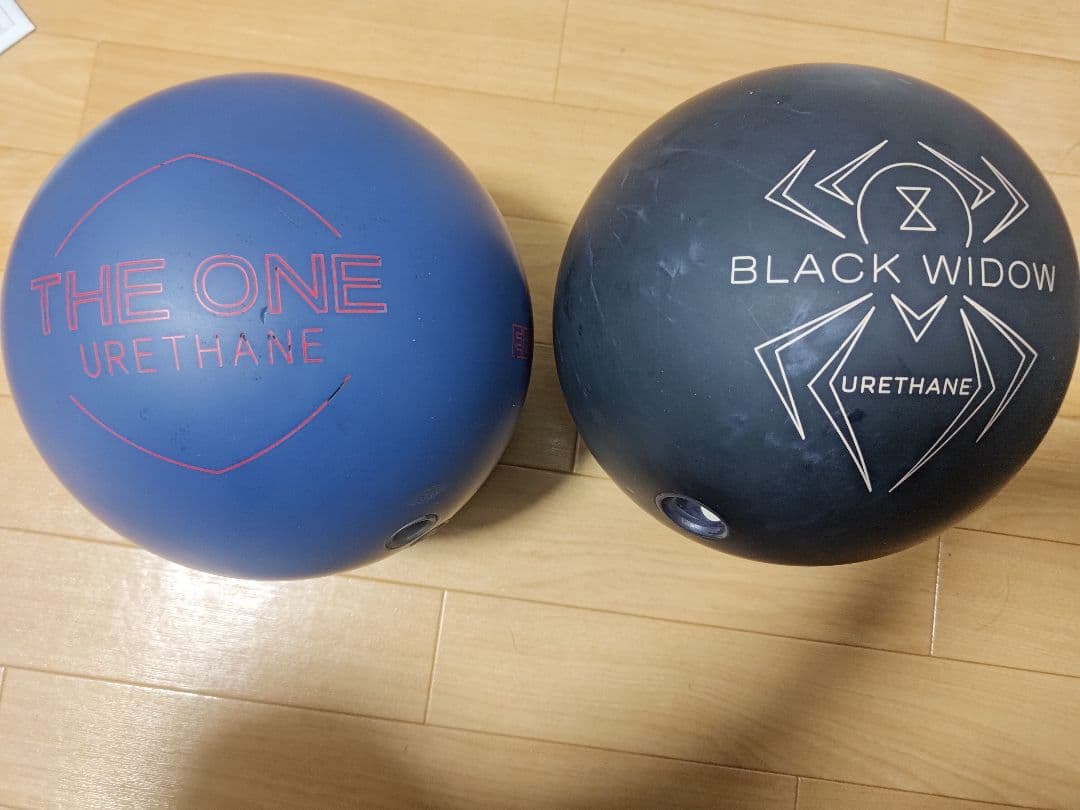 THE ONE U & BLACK WIDOW BPU ボウリングボール 15p