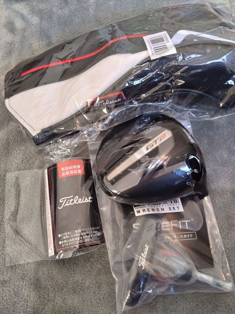 新品 GT2 ドライバー ヘッドのみ 10度　タイトリスト 単品 単体